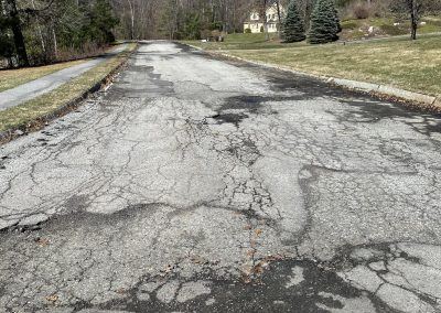 2021 Roadway Improvement, Before, 2